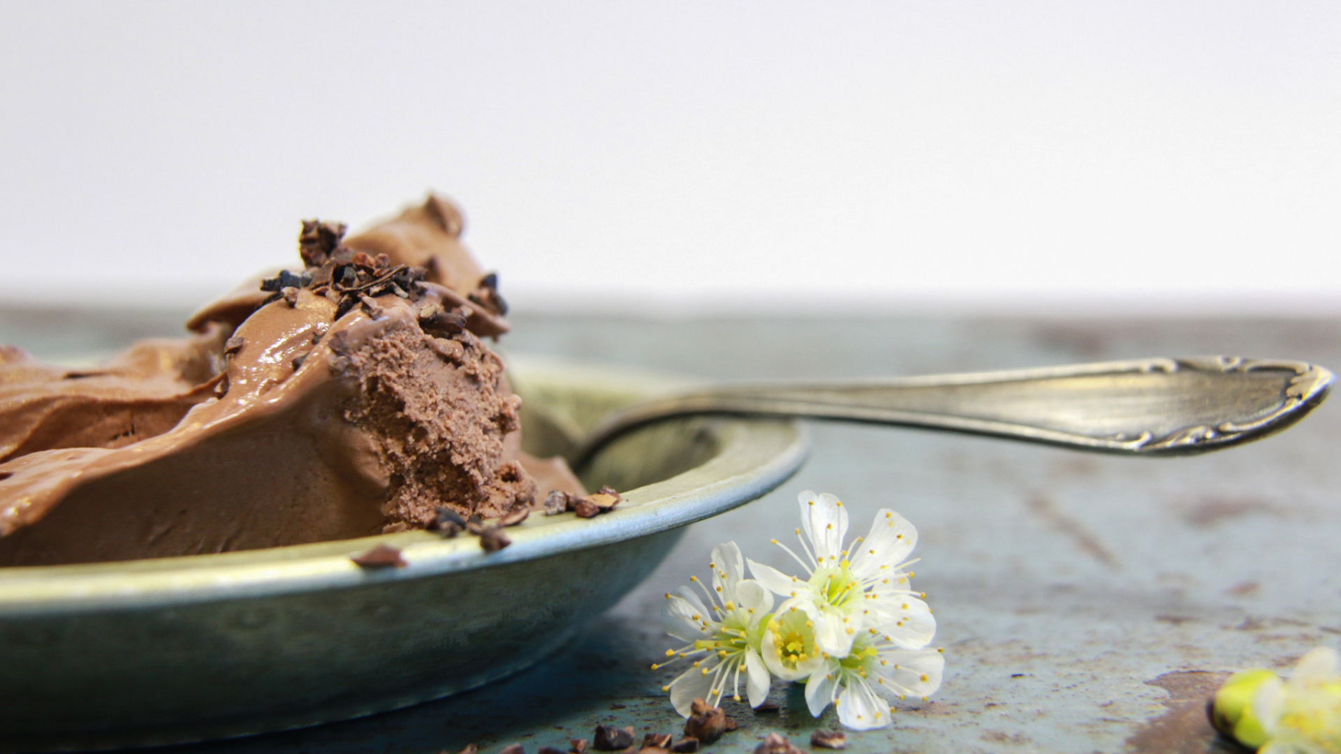 Earthy Dark Chocolate Ice Cream - Original Beans